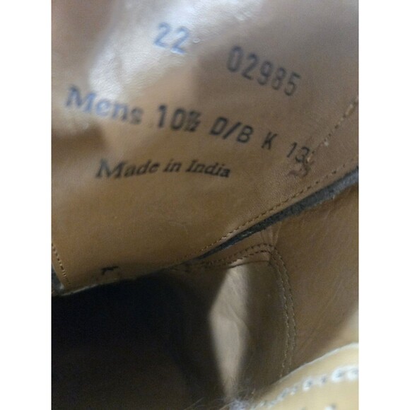 Johnston & Murphy Melton Cap Toe Oxfords 10.5 Leather